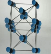 二氧化碳晶體結構模型