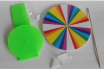 日晷儀、七色板、水三棱鏡、水透鏡